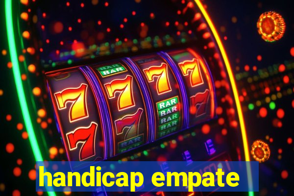 handicap empate - 1